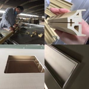 Interior WPC Sliding Door Doors Fire Resistant Outward open Direction Kitchen