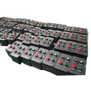 Buy cheap Exproof Flameproof ATEX Control station for petrochemical industrial light Hanging Vertical Mount 380Vac from wholesalers