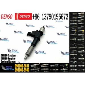 Buy cheap Original Denso Engine Common Rail Fuel Injector 095000-6650 Compatible with Isuzu Diesel Engine 4HK1 6HK1 from wholesalers