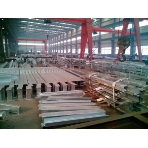Buy cheap Hot Dip Galvanized Steel Structure Fabrication / Galvanized steel structure product