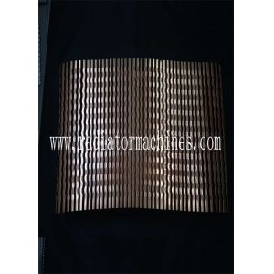 Buy cheap Customized Aluminum Flat Top Straight Fin With Adjustable Pitch And Stroke from wholesalers