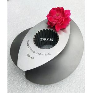 Buy cheap ZE77 Involute Inner Spline Neutral Extruders Screw Elements Kneading Block from wholesalers