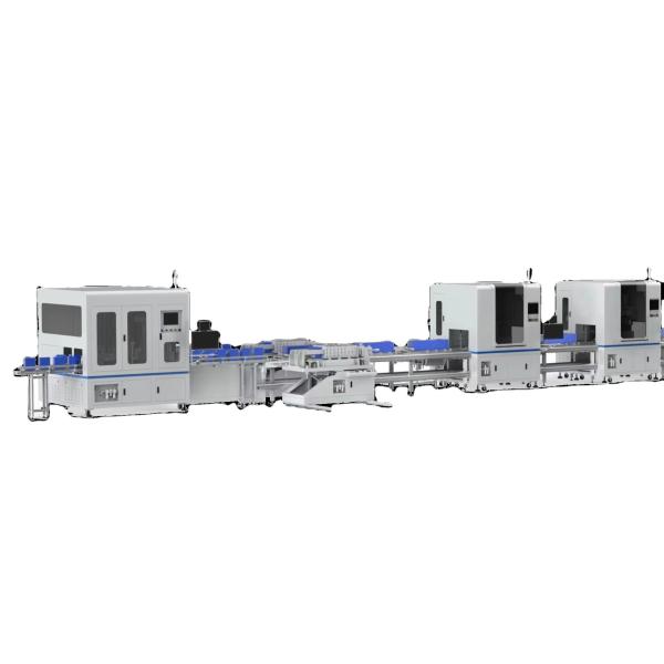Buy cheap Lithium Ion Column Lithium Battery Pack Assembly Line 400MM Module Lifepo4 Battery Manufacturing Automation from wholesalers