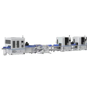 Buy cheap Lithium Ion Column Lithium Battery Pack Assembly Line 400MM Module Lifepo4 Battery Manufacturing Automation from wholesalers