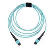 Buy cheap Multi Colored Multimode MPO Fiber Optic Patch Cord Jumper With LSZH Jacket from wholesalers