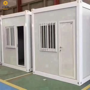 Prefab Modular Container House for Hotels with Glass Wool Insulation