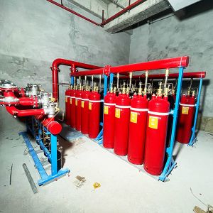 Buy cheap Inert Gas Fire Suppression System With IG541 For Environmentally-Friendly Fire Control from wholesalers