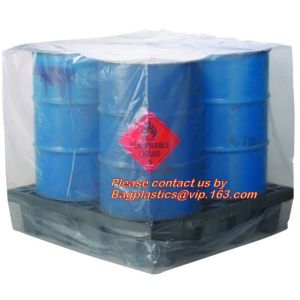 Buy cheap Plastic Material and PE Plastic Type reusable pallet cover, China plastic bag of waterproof pallet covers from wholesalers