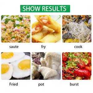 Stainless Steel Multifunction Automatic Rotating Wok Machine Auto Cooking Robot