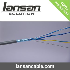 China HDPE BC Cat5e Lan Cable AI Magnesium FTP PVC With Bare Copper Conductor on sale