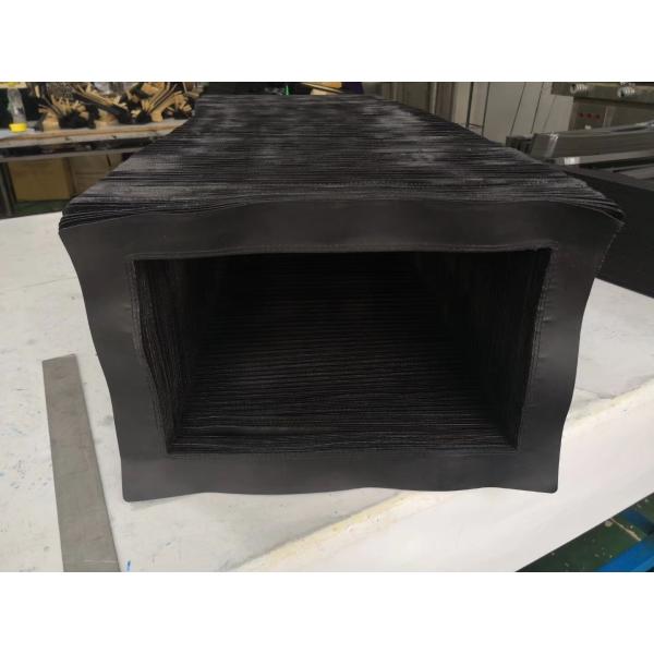 Quality high quality  bellows protect cover black  colour  for techni waterjet machine waterjet cutter for sale