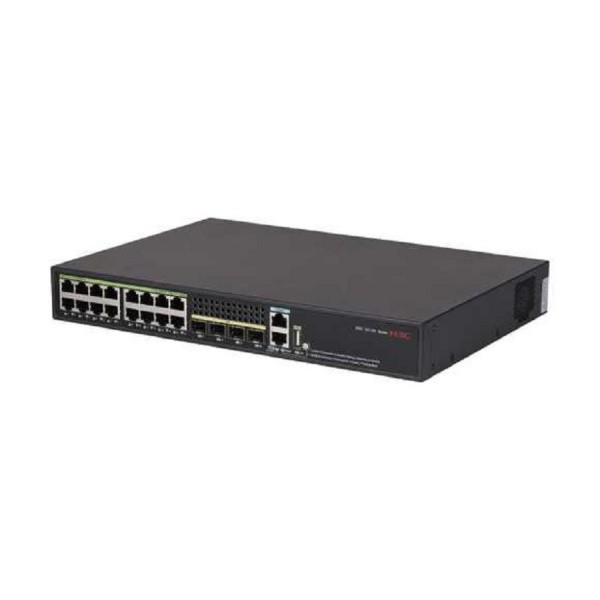 16-Port PoE+ Gigabit Switch With 4 SFP Slots & Advanced Security H3C LS-5135S