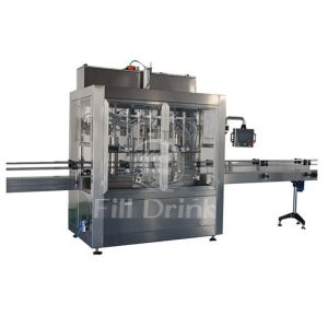 2400BPH Piston Filling Machine Automatic Paste Filling Machine With Tail Cutting