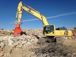 Quality Komatsu PC220 Excavator Concrete Pulverizer Depth 830mm Width 530mm for sale