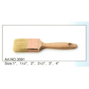 Buy cheap Wooden handle pure natural bristle Chinese bristle synthetic mix paint brush No.3091 from wholesalers