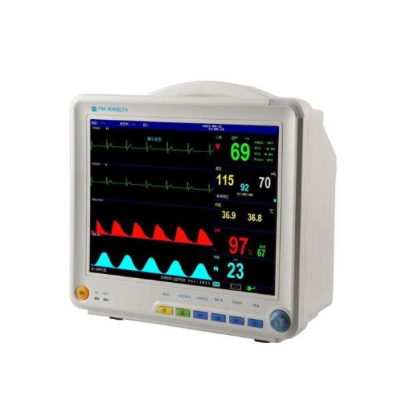 Quality 12.1 Inch High Resolution Color LCD Patient Monitor With 6 Standard Parameters ECG, RESP, NIBP, SPO2, 2-TEMP, PR/HR for sale