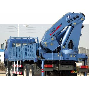 Buy cheap Durable 16 Ton Transporting Articulated Boom Crane , Hydraulic System from wholesalers