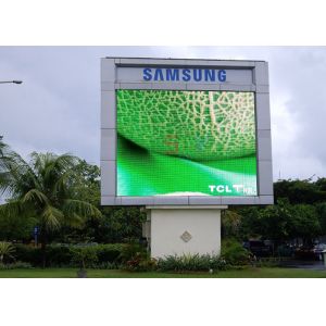 Buy cheap High Definition Outside LED Video Screen With 6500cd / sqm Brightness from wholesalers