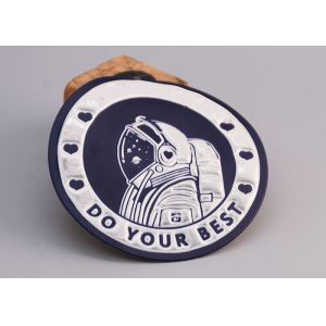 Buy cheap Garment TPU Printed Label With Reflective Silver Logo And Foam from wholesalers