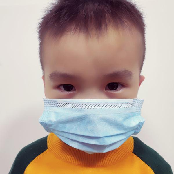 Quality Ear Wearing Children's Disposable Face Masks Spunbonded Non Woven Fabric for sale