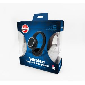 Bluetooth Wireless Plastic Headphone Compatible for Computer and Phones Stereo