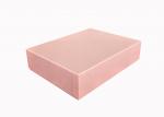 Buy cheap Album Lat Pack Gift Boxes Pink Paper Cardboard Cover Photo Frame Packaging from wholesalers