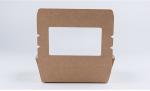 Buy cheap Disposable Waterproof Take Away Lunch Box Fast Food Box With Window from wholesalers