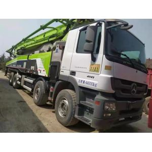 Buy cheap Hydraulic Machining Process Zlj Original Condition 56 Meter Used Concrete Pump Truck from wholesalers