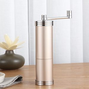 Buy cheap SUS304 Manual Coffee Bean Cylindrical Hand Crank Grinder from wholesalers