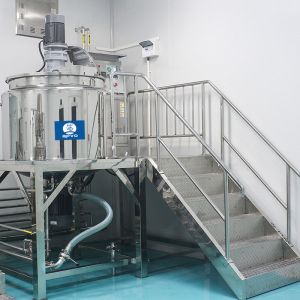 Customized Speed Mayonnaise Making Machine With Emulsifying Homogenizing