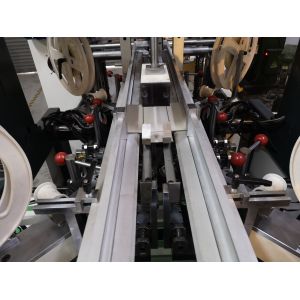 Buy cheap Rigid Box Four Corner Pasting Machine / Automatic Corner Pasting machine from wholesalers