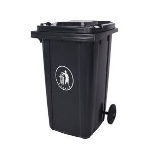 Large Outdoor Wheelie Bins Plastic Compost Bin Trash Can Waste Bin Dustbin with