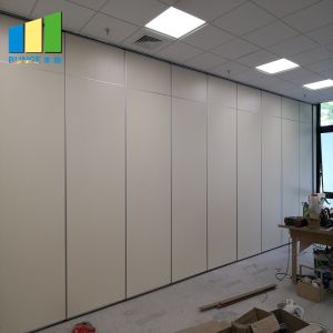 Buy cheap Office Decoration Room Partition Acoustical Room Dividers Operable Wood Sliding Folding Partition Acoustic Partition from wholesalers