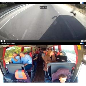 Mini Camera Video Recorder Dual Len Dashcam Night Vision Remote Control