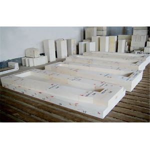 Buy cheap Fused Zircon Refractory Corundum Brick AZS-33 Of Industrial Kiln , High Temperature from wholesalers