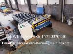 Advanced metal Roofing Sheet Roll Forming Machine With Double Chains Drive 0.3mm