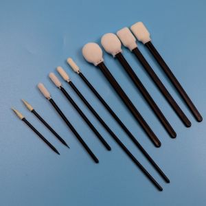 Buy cheap Portable Lint Free Sponge Detailing Swab Precision Cleaning Care Care Foam Swab With Black Handle from wholesalers