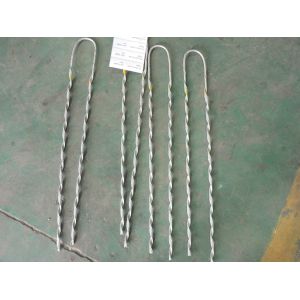 901mm Wire Clamp Galvanized Preformed Guy Grip Dead End
