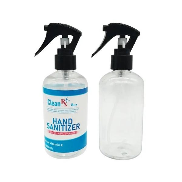 Quality 250ML PET Trigger Spray Bottle Plastic Packer Container With Shenzhen Loading Port & Printing Available for sale