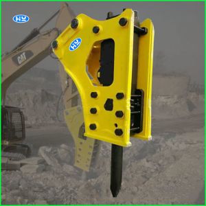 Buy cheap Open Top Hydraul Breaker Hammer With Blunt Chisel 135mm Attachment from wholesalers