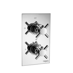 China Durable Polished Thermostatic Bath Mixer For Bathroom T8565 Standard Size on sale