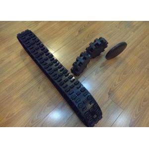 Wide 120mm Snow Blower Rubber Track 60MM Pitch 20 Links