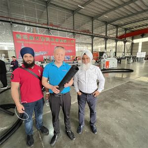 Buy cheap Water Drain HDPE Pipe Extrusion Machine Single Screw Extruder Manufacturers from wholesalers