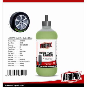 Buy cheap 300ml Safe Aeropak Liquid Tyre Sealant Scooter Motorcycle Emergency Tyre Repair from wholesalers