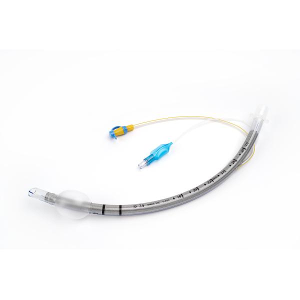 Quality Kink Resistant Reinforced Endotracheal Tube Nasal ET Tube with Suction Port for sale