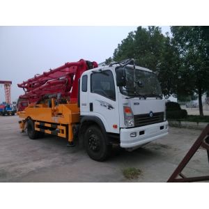 Buy cheap High Reliability Concrete Pump Truck Fast Speed Easy Control H Shaped Outrigger from wholesalers