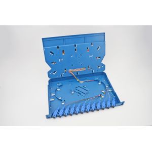 Buy cheap SC/FC/ST Adapters 12/24F Pigtail Fiber Splice Cassettes from wholesalers