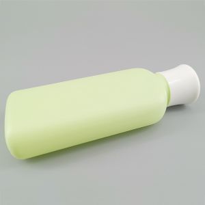 Buy cheap Flat Light Green 20mm 80ml Recycled Plastic Bottles from wholesalers