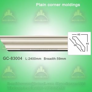 Buy cheap decorative plain cornice crown moulding from wholesalers