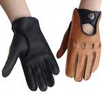 Buy cheap Deerskin Leather Without Lining Leather Driving Gloves from wholesalers